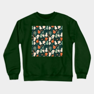 Seamless pattern with stylish pumpkins Crewneck Sweatshirt